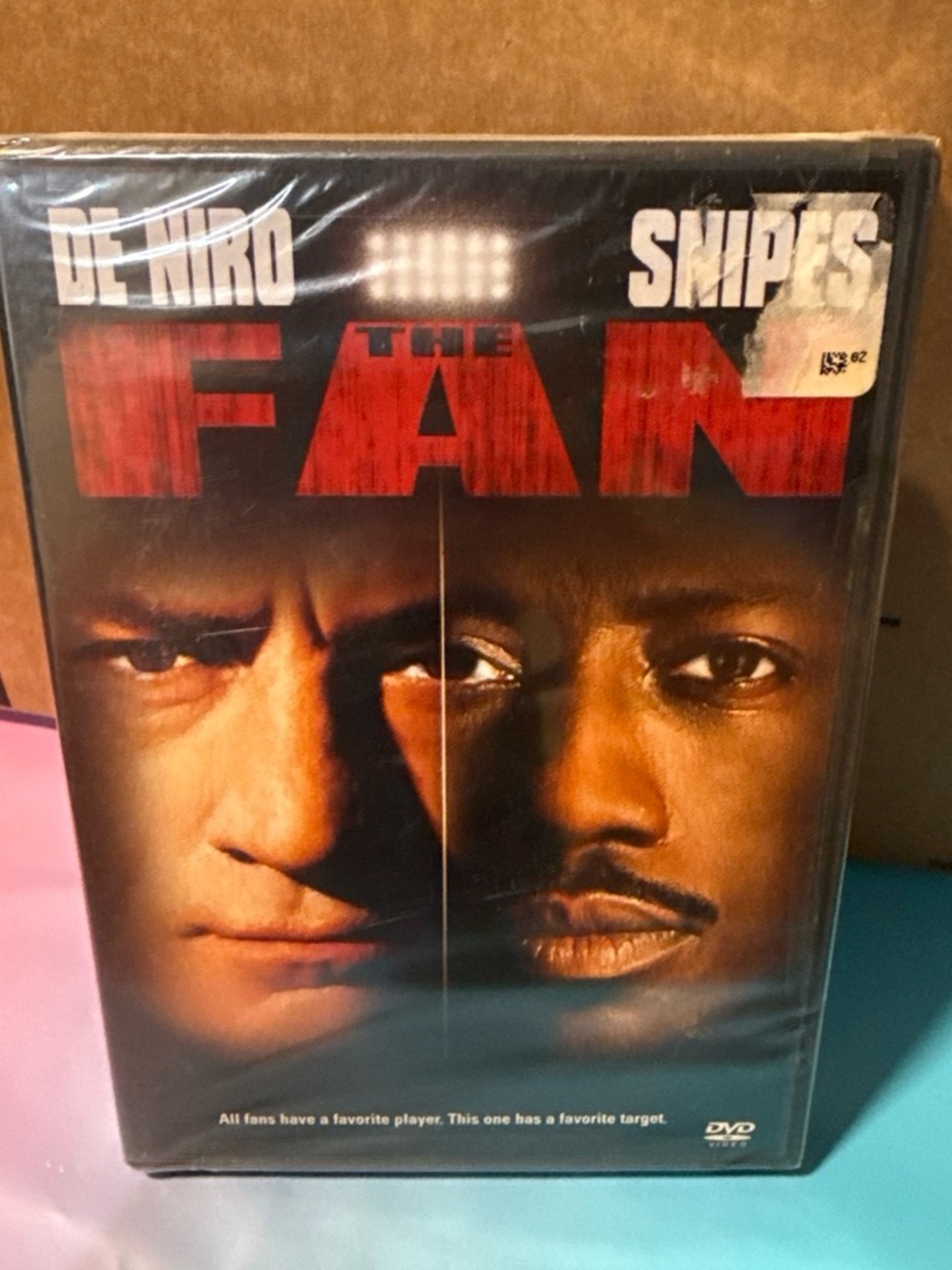 The Fan DVD - Red & Brown Cover